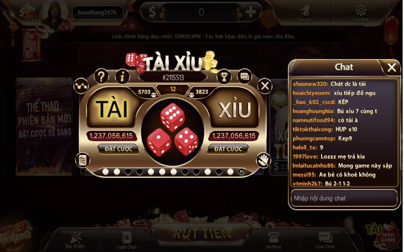 Tài xỉu Sunwin có hình thức đặt cược vào cửa tài vào cửa xỉu Tài xỉu Sunwin có hình thức đặt cược vào cửa tài vào cửa xỉu