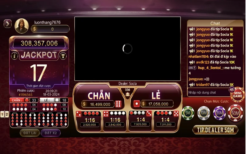 Xóc đĩa livestream Sunwin có nhiều tính năng thú vị xoc dia livestream sunwin co nhieu tinh nang thu vi